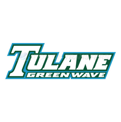 Tulane Green Wave Logo T-shirts Iron On Transfers N6610 - Click Image to Close